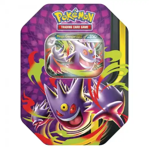Nyhet hos oss - Pokémon TCG Mega Gengar ex Tin - Summer 2026