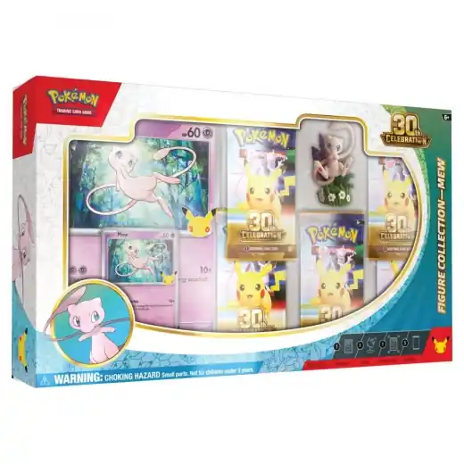 Erbjudande - Pokémon TCG 30th Celebration - Mew Figure Collection