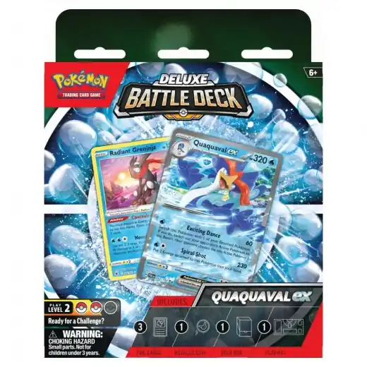 Bästa pris | Pokémon TCG Deluxe Battle Deck - Quaquaval ex