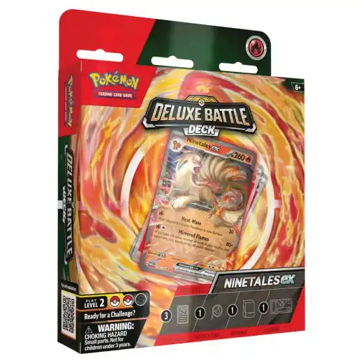 Nytt hos oss - Pokémon TCG Deluxe Battle Deck - Ninetales ex