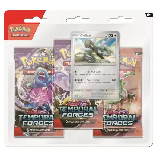 Precis lanserat - Pokémon TCG Temporal Forces Boosters 3-Pack Cyclizar