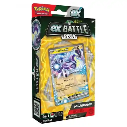 Toppkvalitet - Pokémon TCG Battle Deck - Miraidon ex