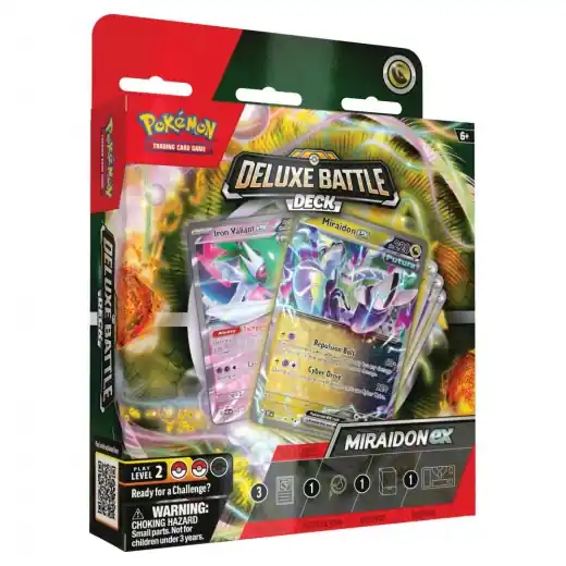 Pokémon TCG Deluxe Battle Deck - Miraidon ex | Under begränsad tid