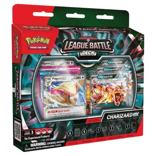 Pokémon TCG League Battle Deck - Charizard ex - Få kvar i lager