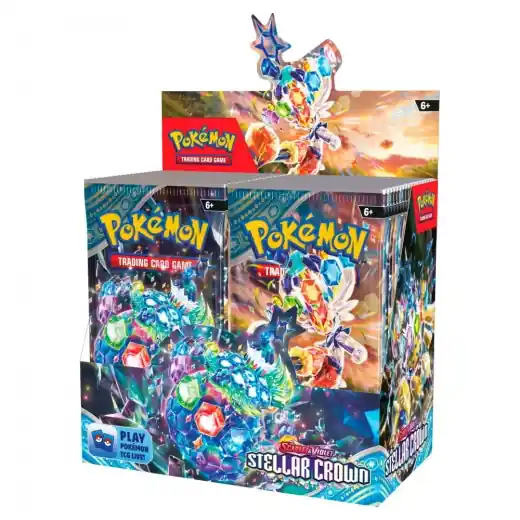 Pokémon TCG Stellar Crown Booster Display - Tillverkarpris