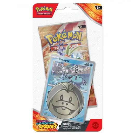 Pokémon TCG Surging Sparks Checklane Wooper - Spara nu