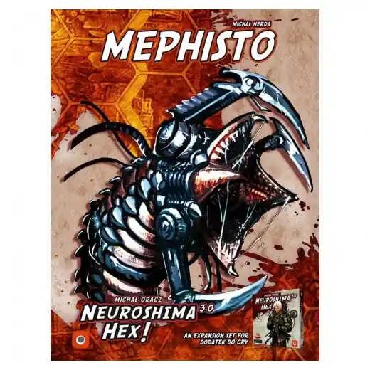 Neuroshima Hex! 3.0 - Mephisto (Exp.) | Finns i lager