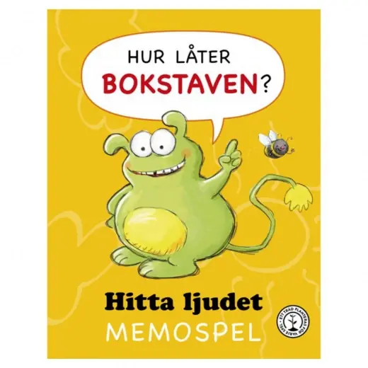 Köp idag | Hur låter bokstaven? Hitta ljudet Memospel