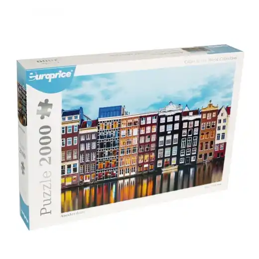 Kundfavorit | Pussel Amsterdam 2000 Bitar