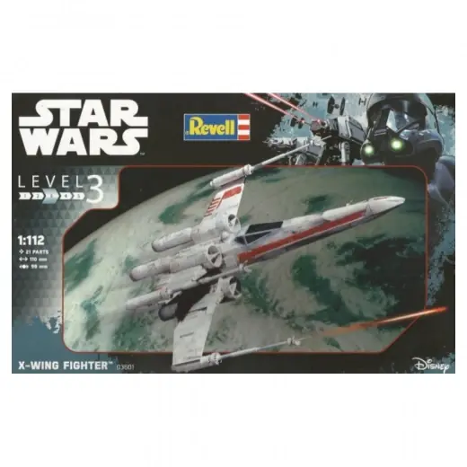 Erbjudande | Revell Star Wars - X-Wing Fighter 1 112 - 21 delar