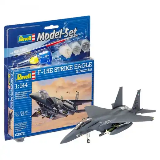 Revell Model Set - F-15E Strike Eagle 1 144 - 70 Bitar | Nästan slut