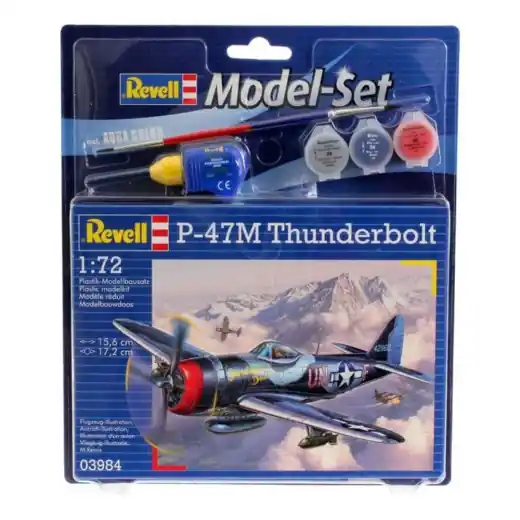 Revell Model Set - P-47M Thunderbolt 1 72 - 67 Bitar | Handla säkert