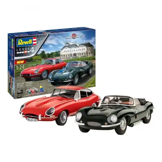 Revell - Gift Set Jaguar 100th Anniversary 1 24 - Säker betalning