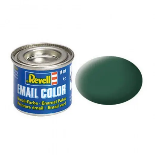 Revell - Dark Green, Matt 14 ml - Kampanjen går snart ut