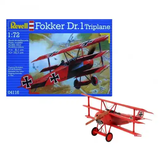 Revell - Fokker Dr.1 Triplane 1 72 - 37 Bitar | Mycket populär