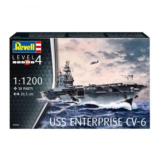 Revell - USS Enterprise CV-6 1 1200 - 38 Bitar | Kampanjpris