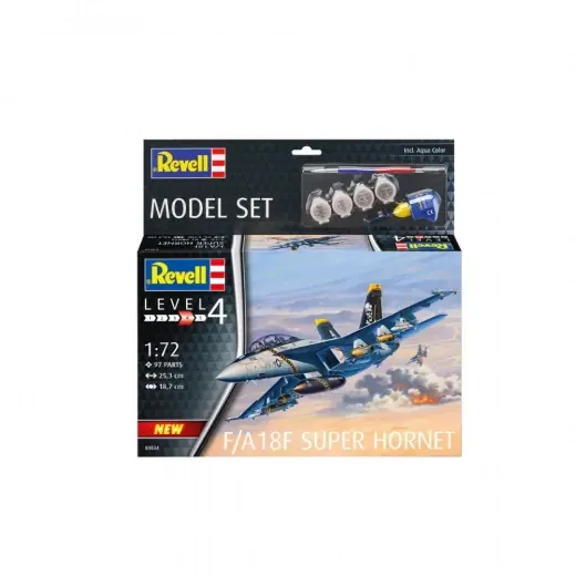Endast idag - Revell Model Set - F/A-18F Super Hornet 1 72 - 97 Bitar