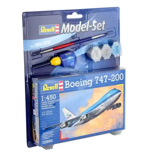 Revell Model Set - Boeing 747-200 1 450 - 22 Bitar - Favorit