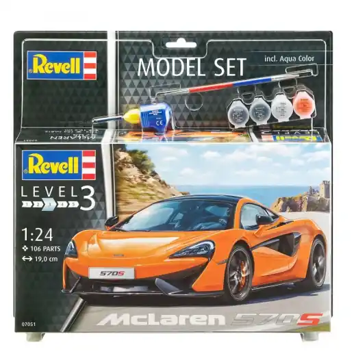 Dagens erbjudande - Revell Model Set - McLaren 570S 1 24 - 106 Bitar