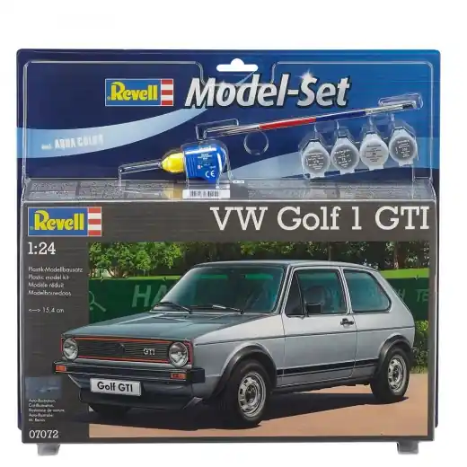 Nyhet hos oss | Revell Model Set - VW Golf 1 GTI 1 24 - 121 Bitar