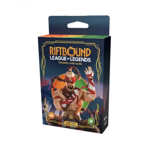 Nyhet i sortimentet | Riftbound League of Legends TCG - Origins Lee Sin Champion Deck