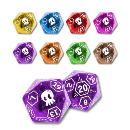 Heroes of Barcadia Enhanced Dice Set (Exp.) - Kundfavorit