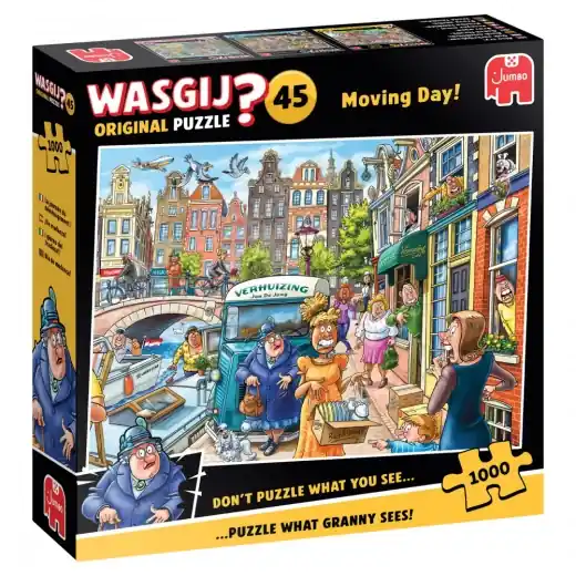 SKADAT Wasgij? Original 45 - Moving Day! 1000 Bitar | Endast ett fåtal kvar
