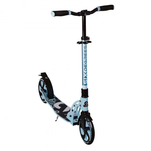 SKADAT Six Degrees Aluminium Scooter 205 mm Pastell Blue - Dagens deal