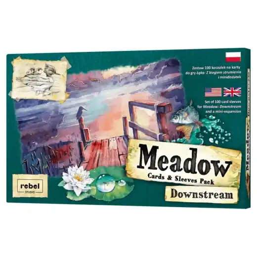 Finns tillgänglig - Meadow Downstream - Cards & Sleeves Pack (Exp.)