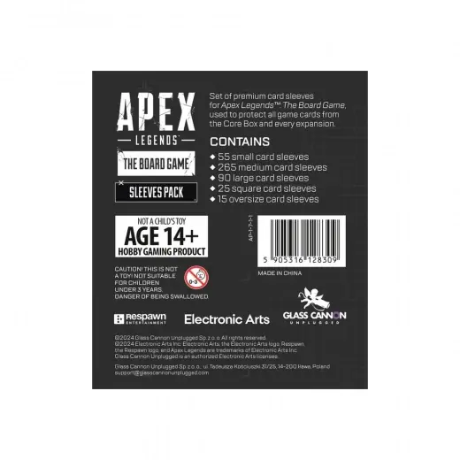 Apex Legends Sleeves Pack | Professionell kvalitet
