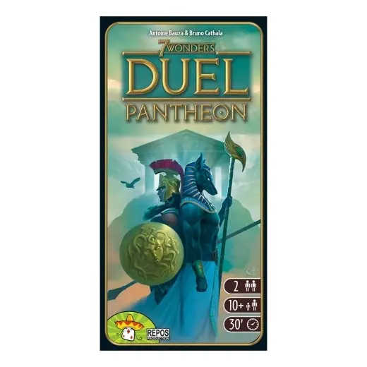 Nyhet hos oss | 7 Wonders Duel Pantheon (Exp.) (Eng)