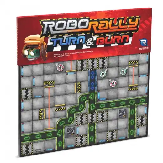 Robo Rally Turn & Burn (Exp.) | Professionell kvalitet