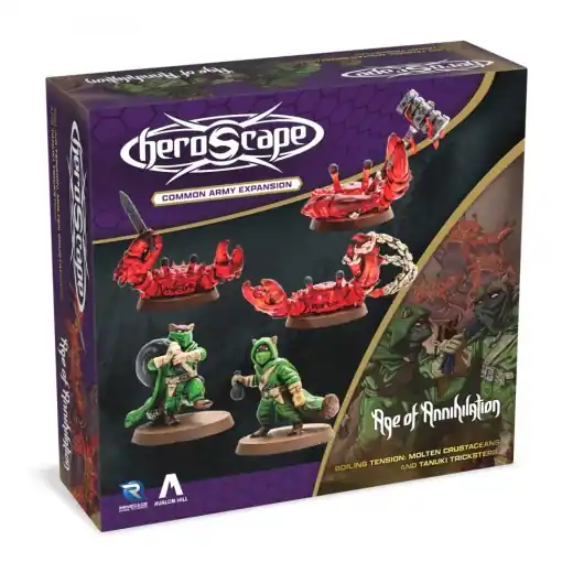 Heroscape Boiling Tension - Molten Crustaceans & Tanuki Tricksters Army Expansion | Extra rabatt