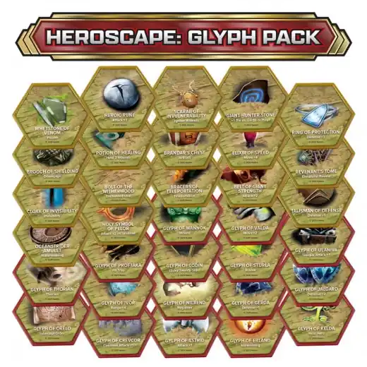 Heroscape Glyph Pack (Exp.) - Nytt lägre pris