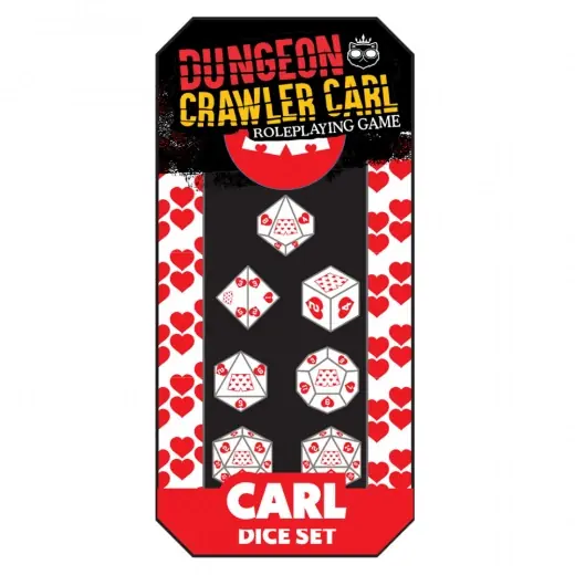 Endast denna vecka | Dungeon Crawler Carl RPG Carl‘s Enchanted Big Boi Boxers Dice Set