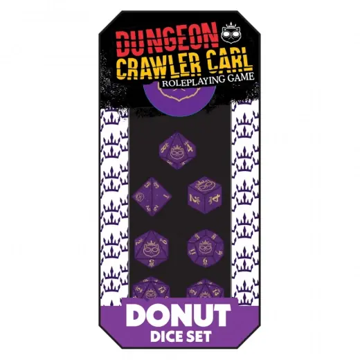 Dungeon Crawler Carl RPG Princess Donut Dice Set - Sänkt pris