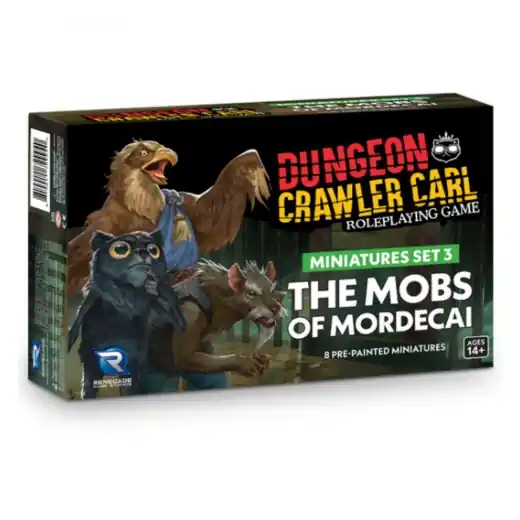 Dungeon Crawler Carl RPG Mobs of Mordecai - Miniature Set 3 | Toppsäljare