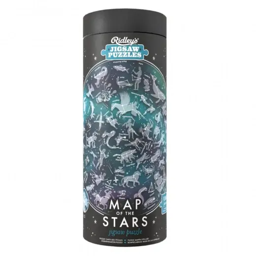 Ridley‘s Pussel - Map of the Stars 1000 Bitar - Fyndpris
