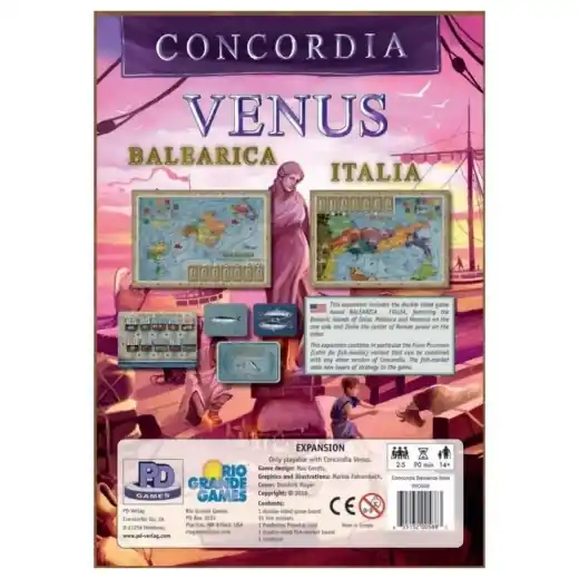 Sänkt pris - Concordia Venus Balearica / Italia (Exp.)