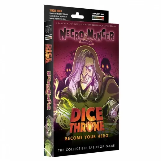 Mycket efterfrågad - Dice Throne Necromancer Hero Pack