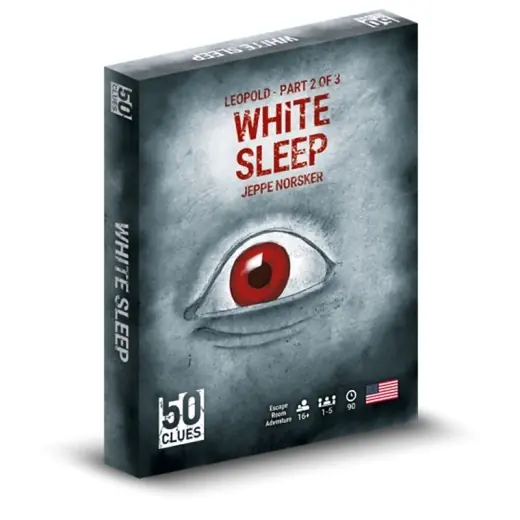 50 Clues White Sleep - Leopold 2 av 3 (Eng) - Favorit hos kunderna