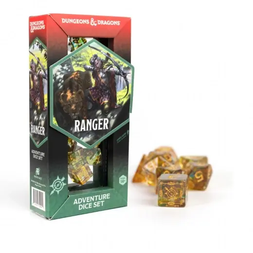 Dungeons & Dragons Adventure Dice Set - Ranger Green/Multi-Colored | Försäljningssuccé