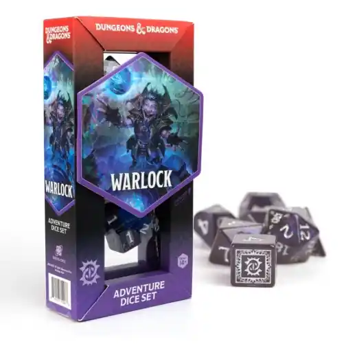 Dungeons & Dragons Adventure Dice Set - Warlock Purple - Reapris