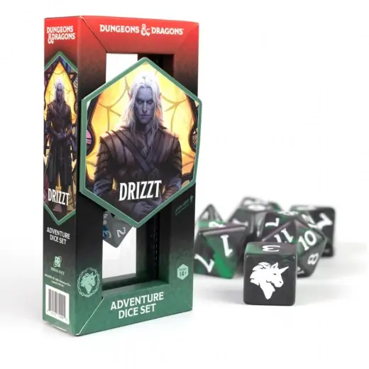 Specialpris - Dungeons & Dragons Adventure Dice Set - Legend of Drizzt