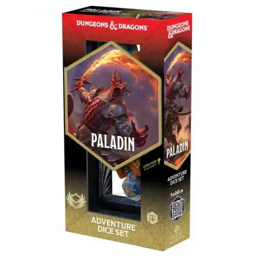 Dungeons & Dragons Adventure Dice Set - Paladin Orange/Blue - Bara idag