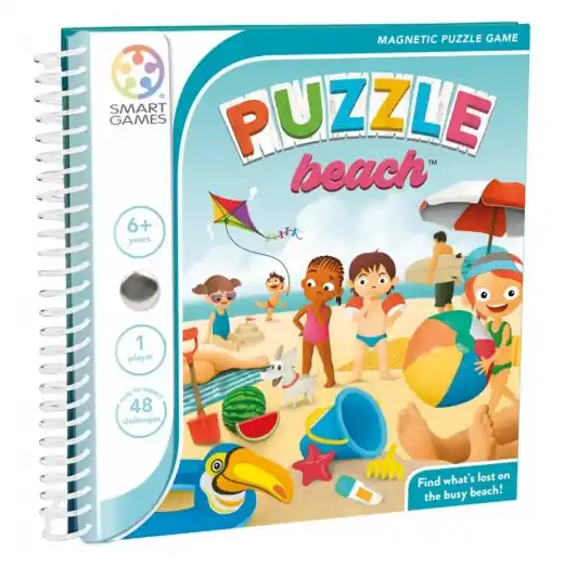Puzzle Beach Magnetiskt resespel | Handla nu