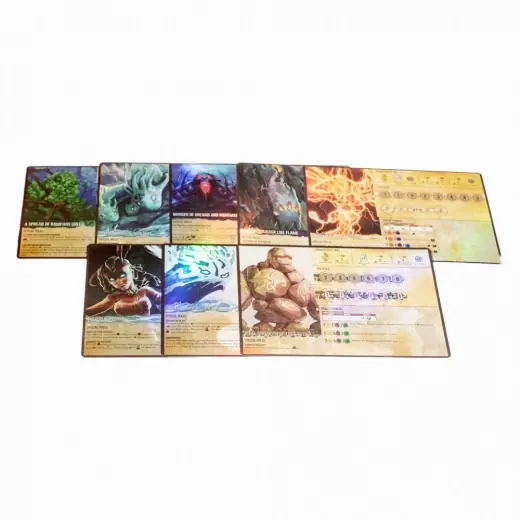 Toppkvalitet - Spirit Island Premium Foil Spirit Panels - Core Game
