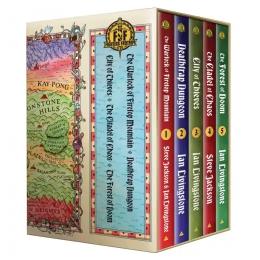 Smidig beställning | Fighting Fantasy Slipcase Vol. 1-5