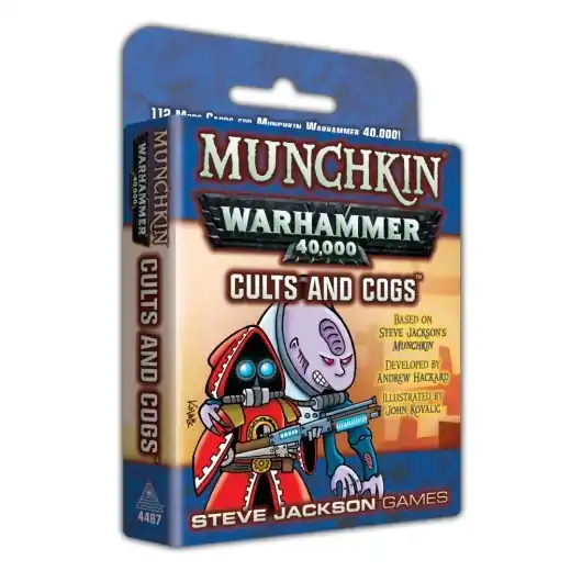 Direkt från tillverkaren | Munchkin Warhammer 40,000 Cults and Cogs (Exp.)