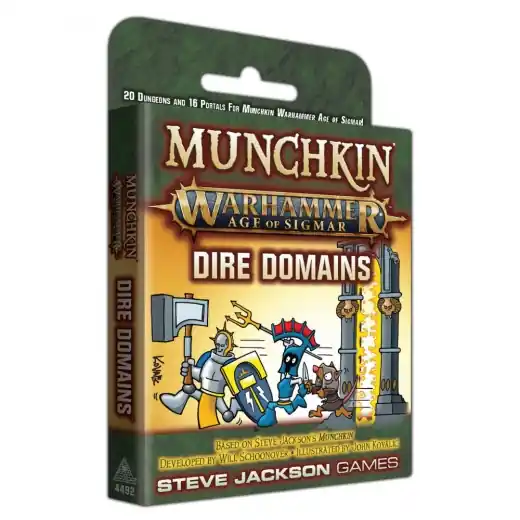 Munchkin Warhammer Age of Sigmar - Dire Domains (Exp.) | Nyinkommet